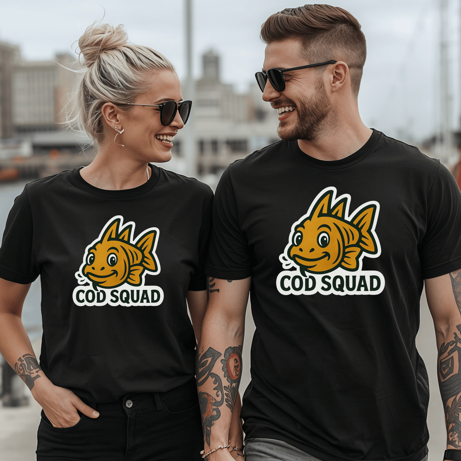 Cod Squad T-Shirt - Newfinese Please