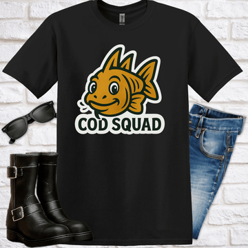 Cod Squad T-Shirt - Newfinese Please