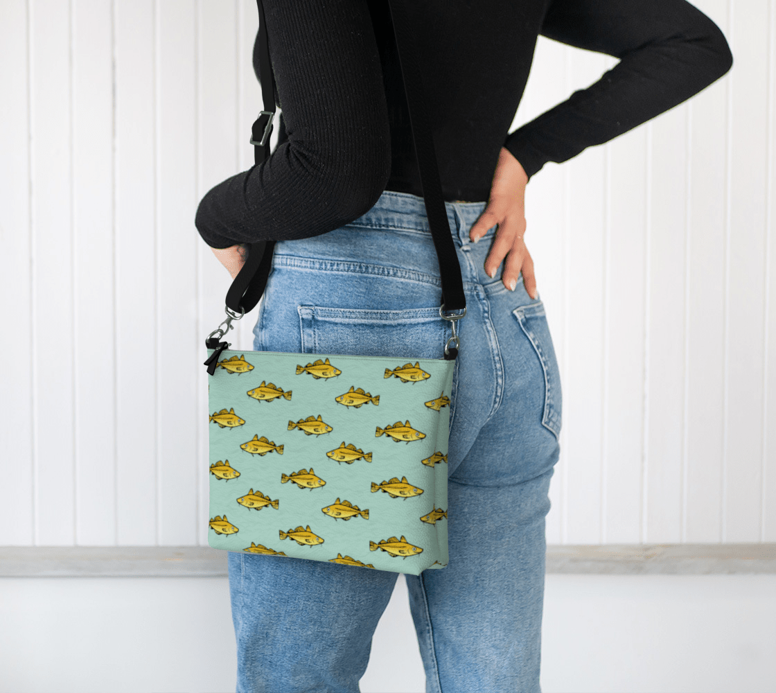 Codfish Crossbody Purse - Newfinese Please