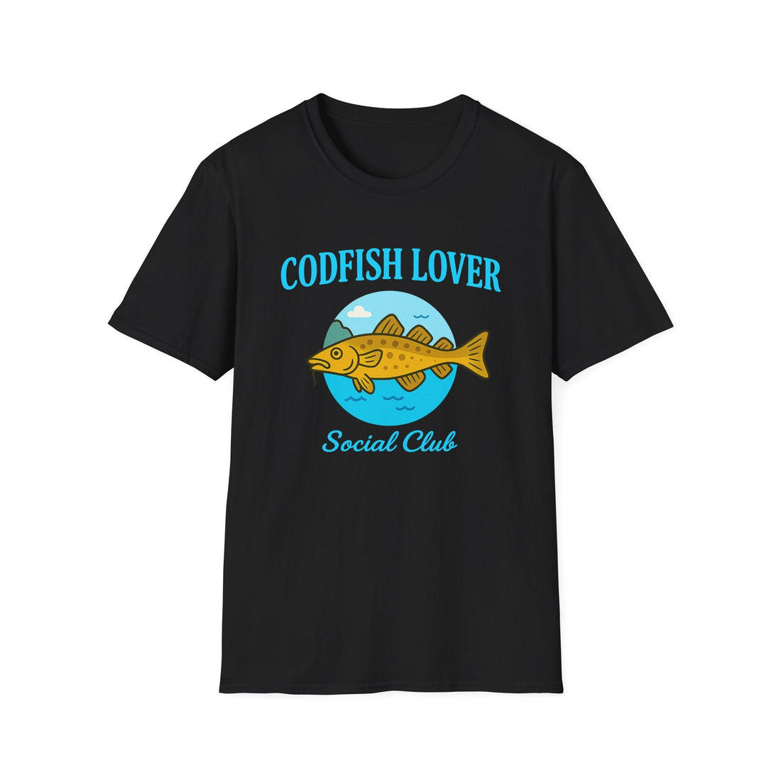 Codfish Lover Social Club T-Shirt - Newfinese Please