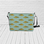 Codfish Pattern Crossbody – Newfoundland and Labrador Coastal Purse - Newfinese Please