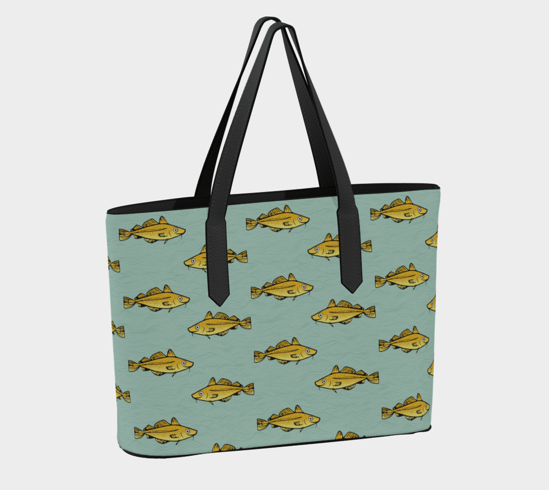 Codfish Tote Bag - Newfinese Please