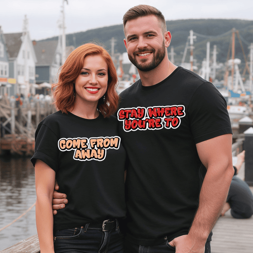 "Come From Away" Graffiti T-Shirt - Newfinese Please