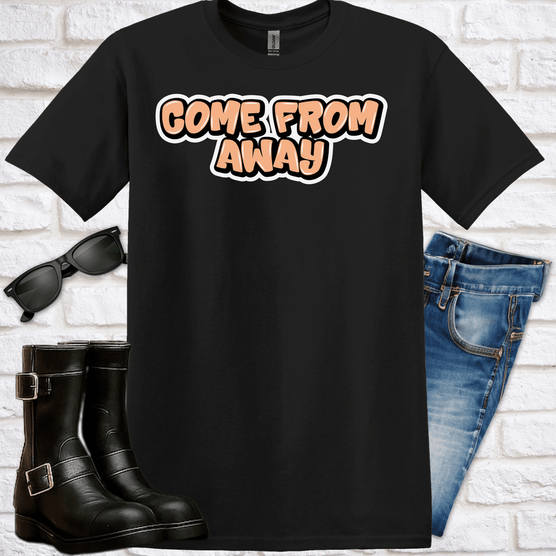 Come From Away T-Shirt - Newfinese Please