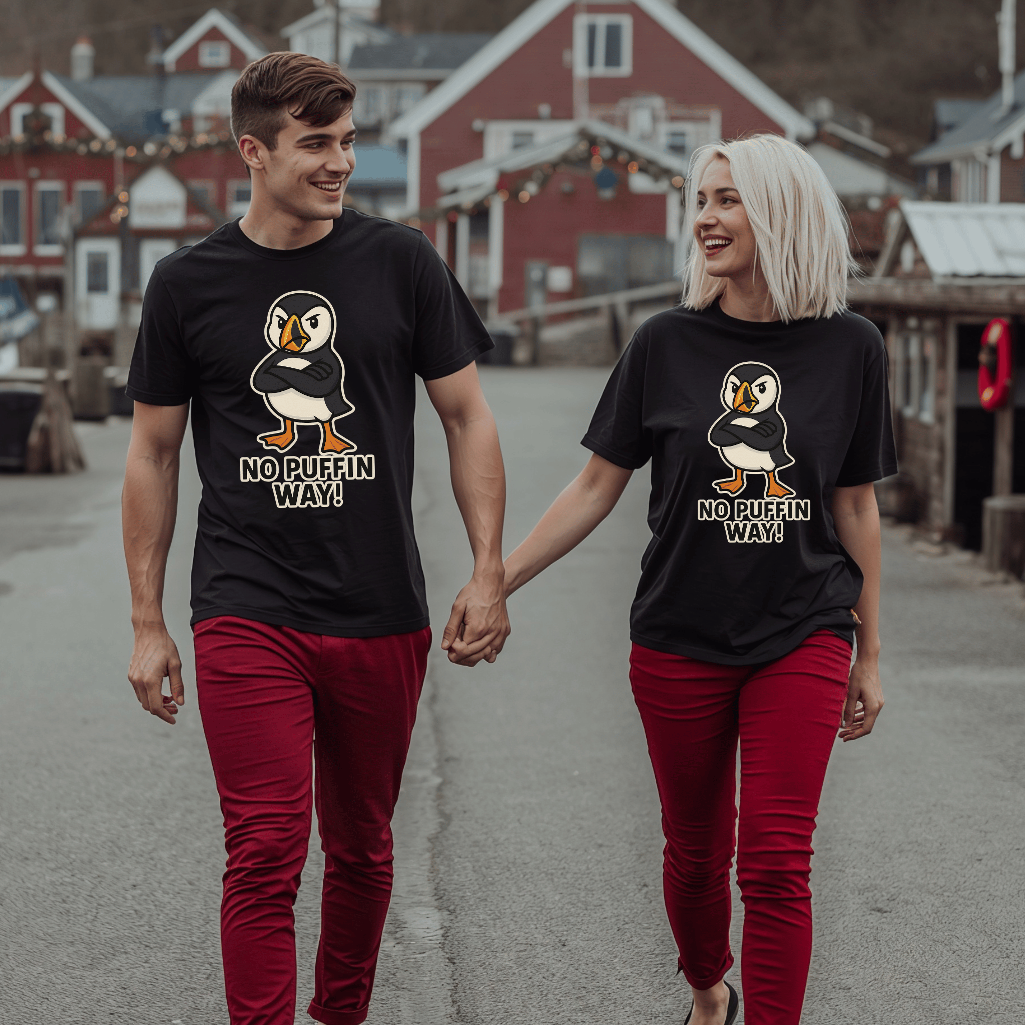 "No Puffin Way" T-Shirt