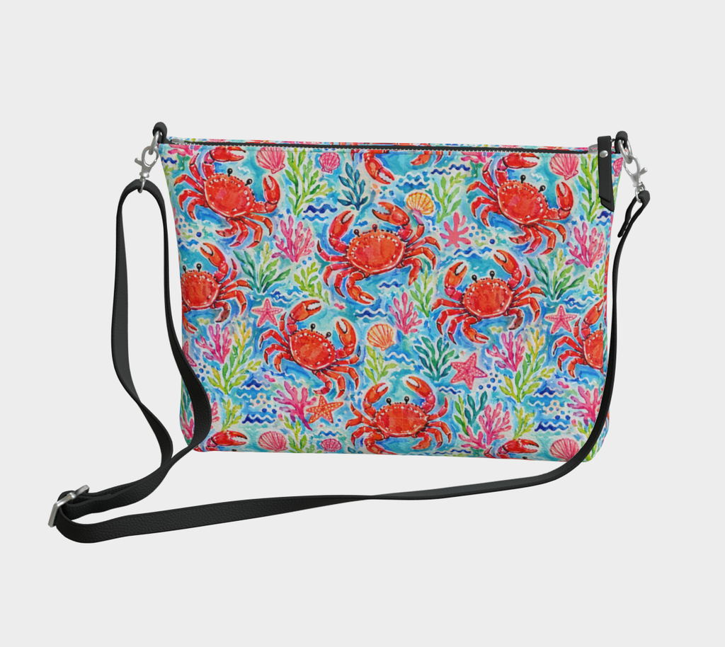 crab purse w black strap - Newfineseplease.ca