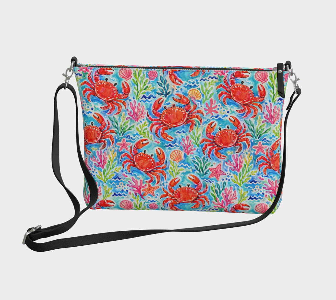 crab purse w black strap - Newfineseplease.ca