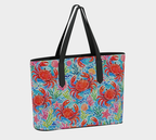 crab tote w black strap - Newfineseplease.ca