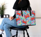 crab tote w black strap - Newfineseplease.ca