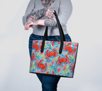 crab tote w black strap - Newfineseplease.ca
