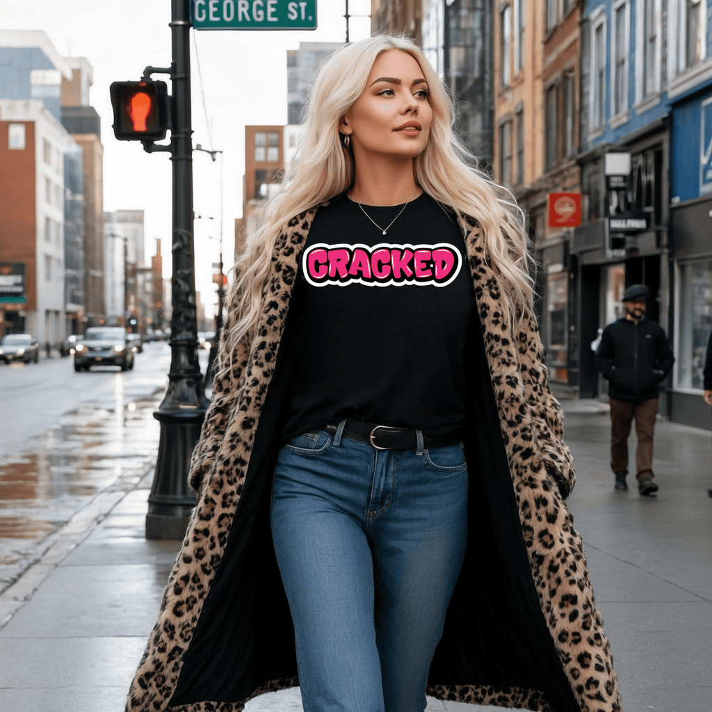 "Cracked" Tee — Newfoundland Graffiti Collection - Newfineseplease.ca