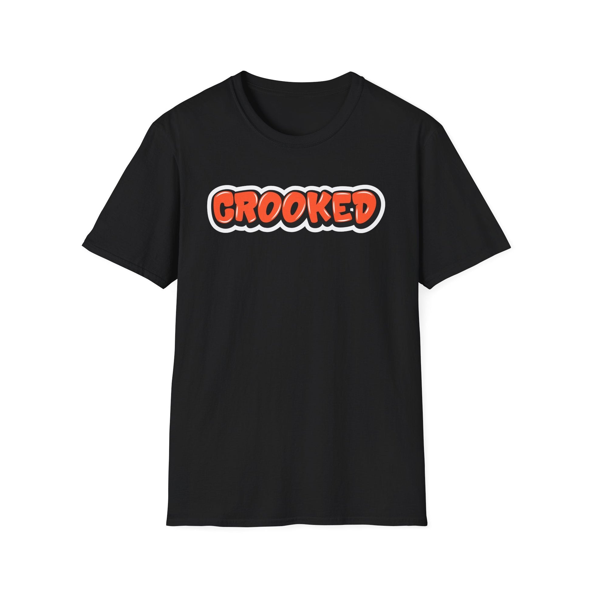 "Crooked" Graffiti T-Shirt - Newfinese Please