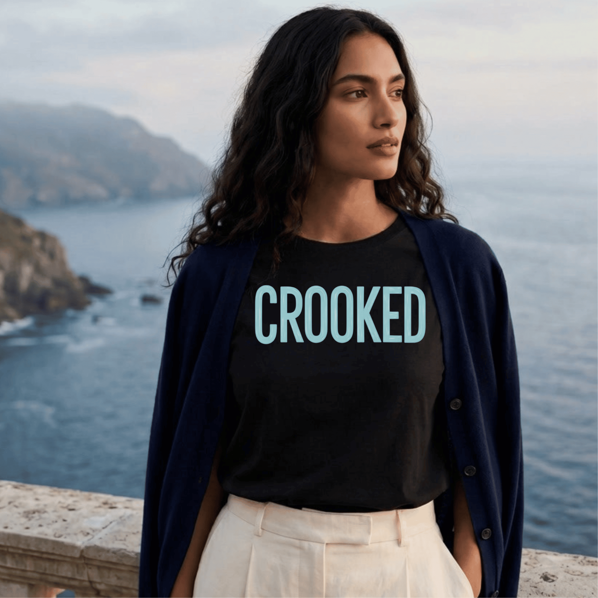 “Crooked T-Shirt – Funny Newfoundland Saying Tee (Newfinese Slang)” - Newfinese Please