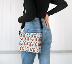 Crossbody w Canada critters - Newfinese Please