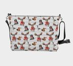 Crossbody w Canada critters - Newfinese Please