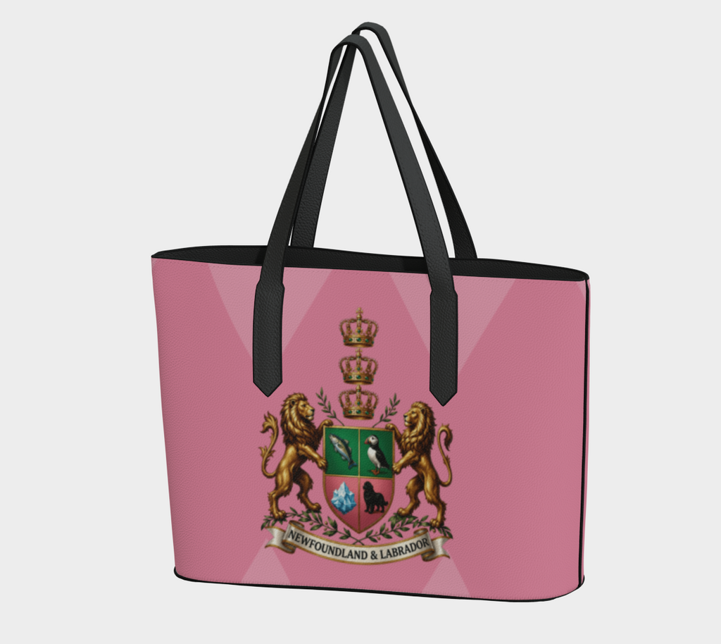 pink, white and green_tote