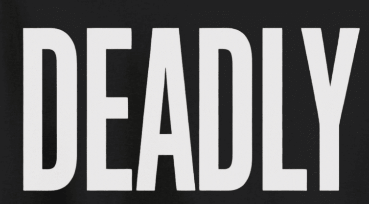 "Deadly" Tee — Newfoundland White Collection - Newfineseplease.ca