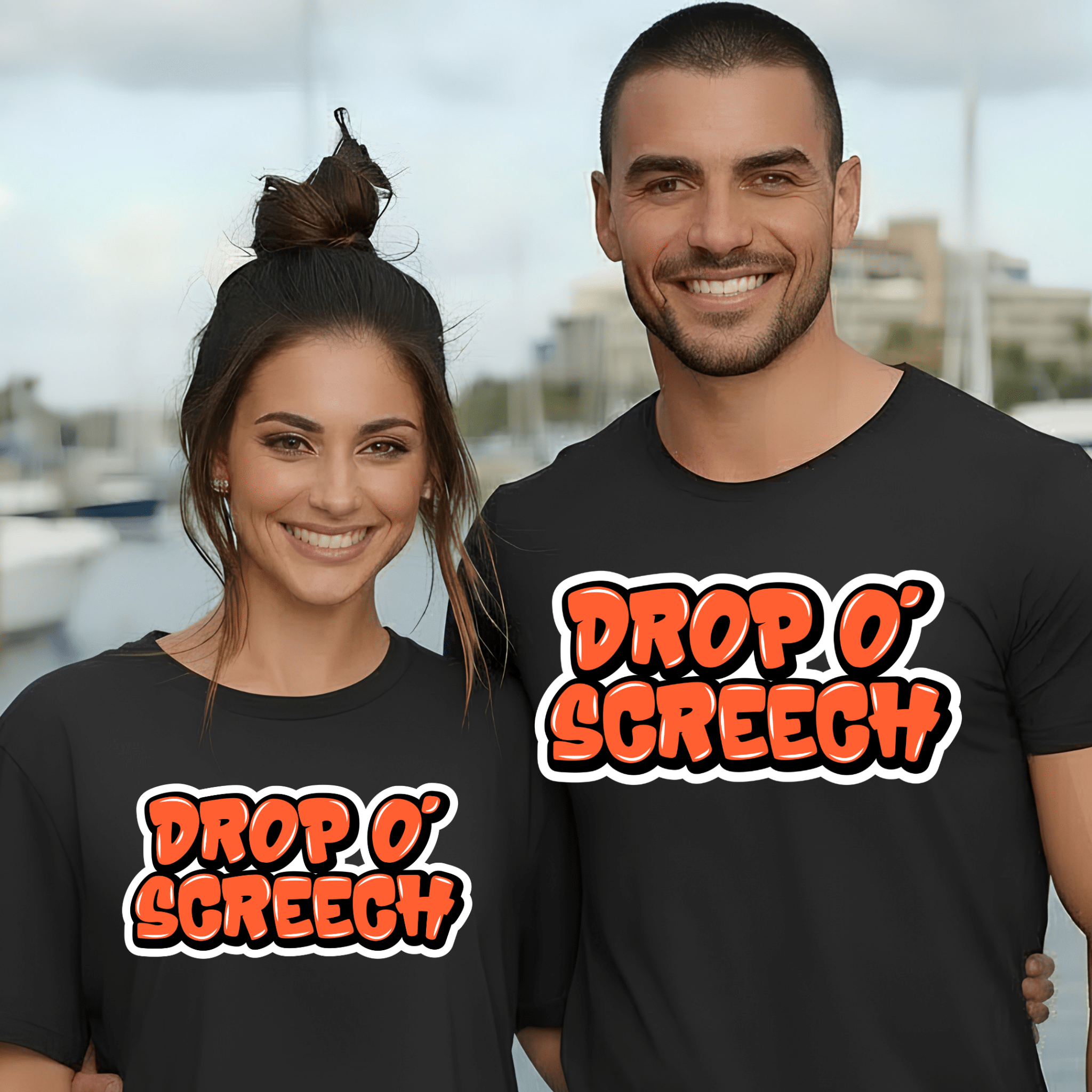 "Drop o' Screech" Tee — Newfoundland Graffiti Collection - Newfineseplease.ca