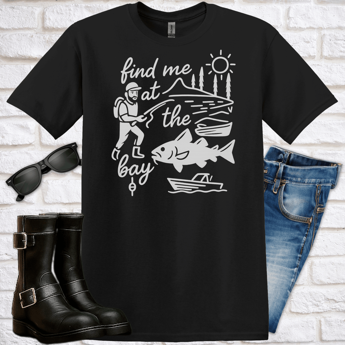 "Find Me at the Bay" T-Shirt - Newfinese Please