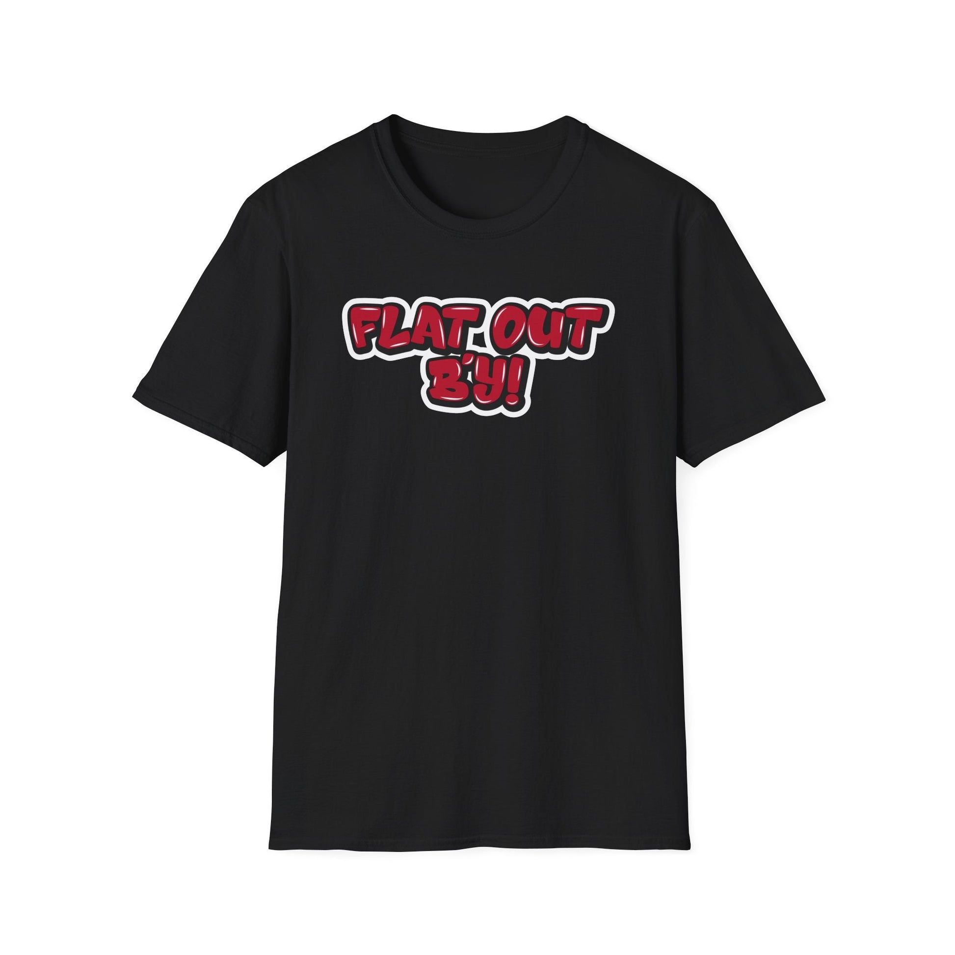 "Flat Out B'y" Graffiti T-Shirt - Newfinese Please