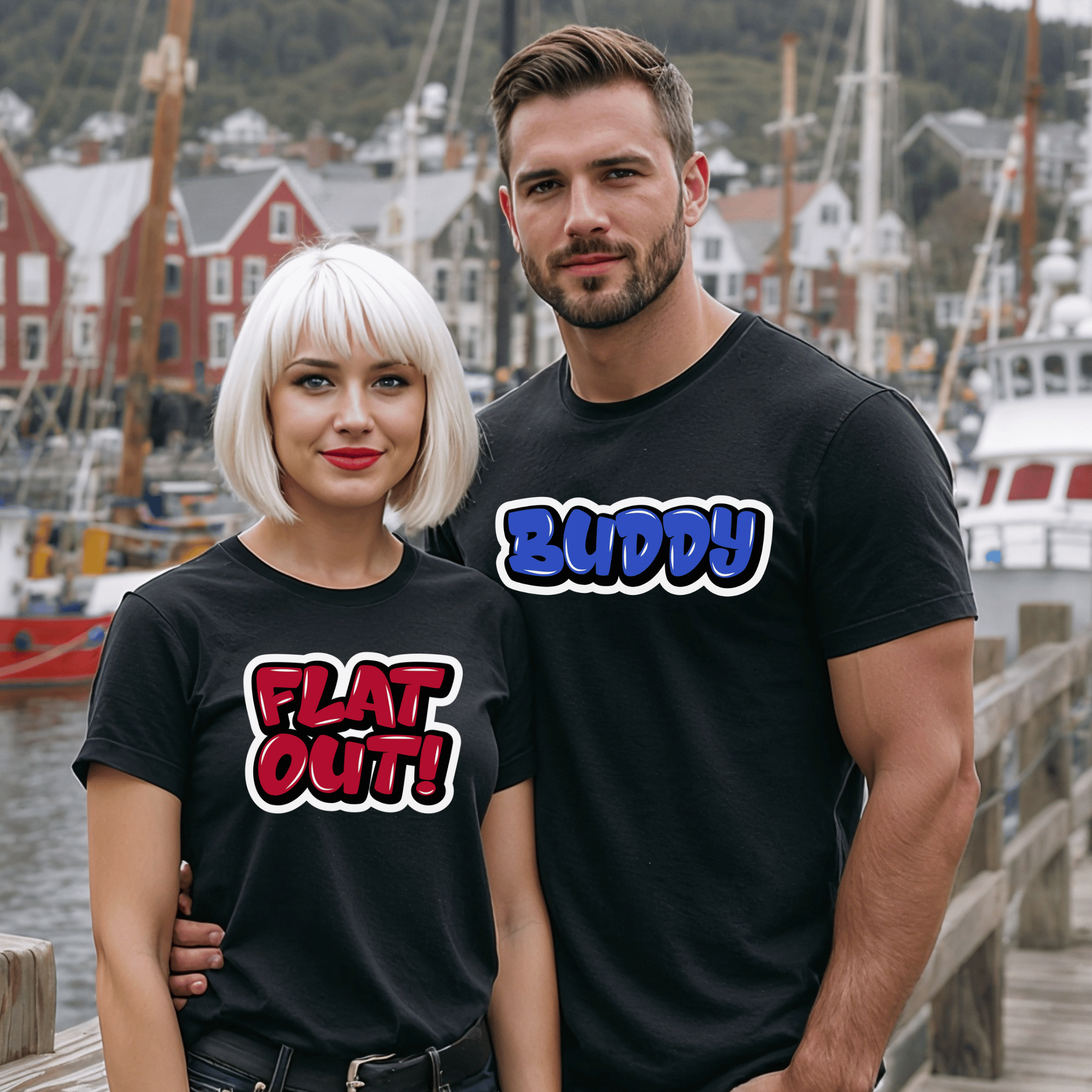 "Flat Out" Graffiti T-Shirt - Newfinese Please