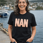 Flat Out! Graphic T-Shirt — Bold Retro Racing Typography - Newfinese Please