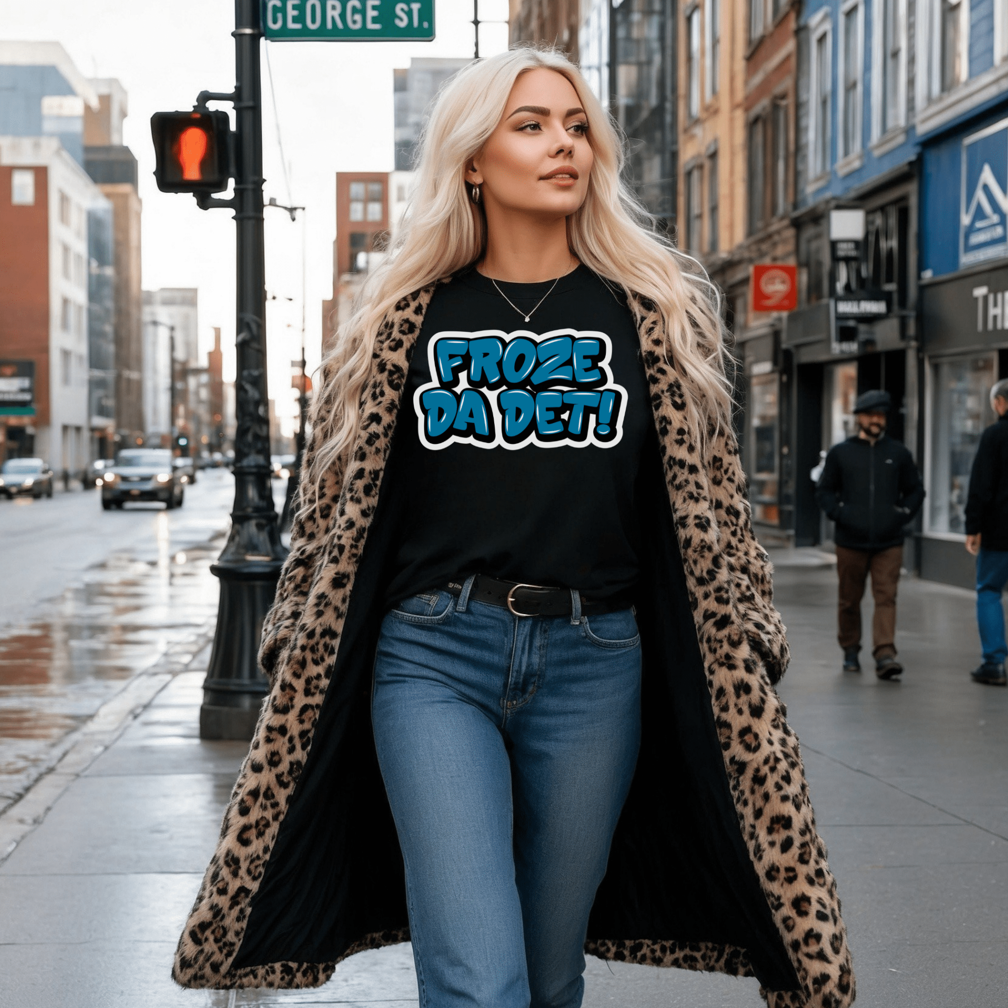 "Froze Da Det" Graffiti T-Shirt - Newfineseplease.ca