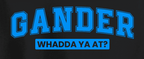 "Gander - Whadda Ya At?" Tee - Whadda Ya At? Places Collection - Newfineseplease.ca