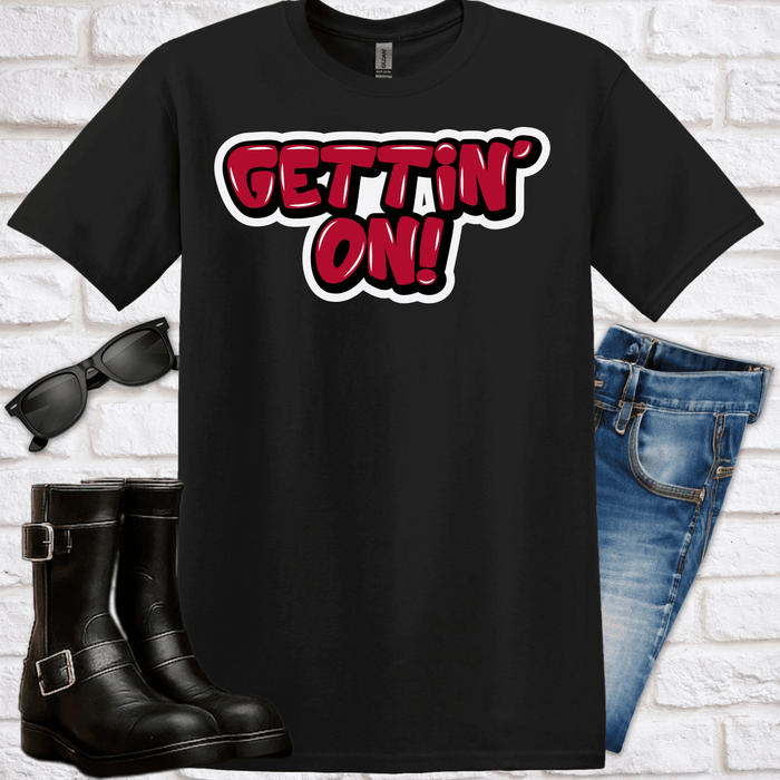 "Gettin' On" Graffiti T-Shirt - Newfinese Please