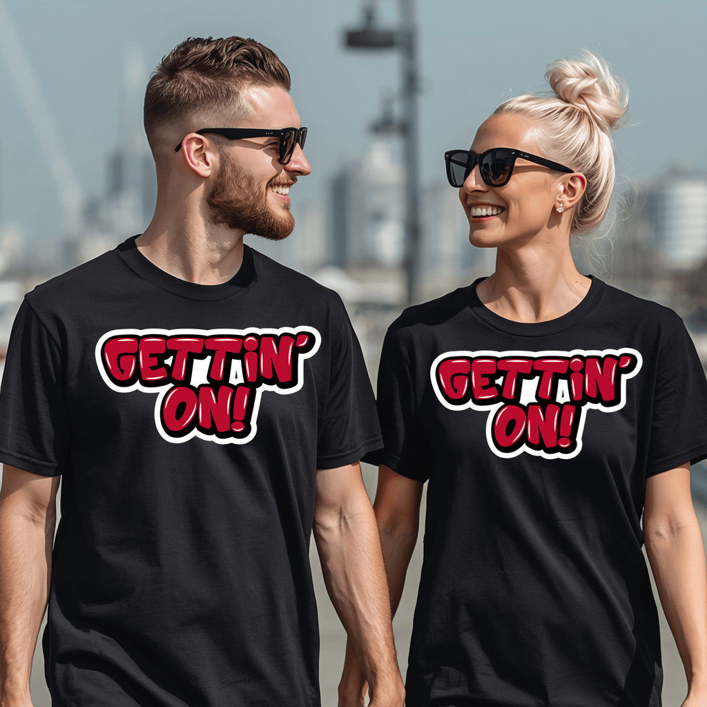 "Gettin' On" Tee - Newfoundland Graffiti Collection - Newfineseplease.ca