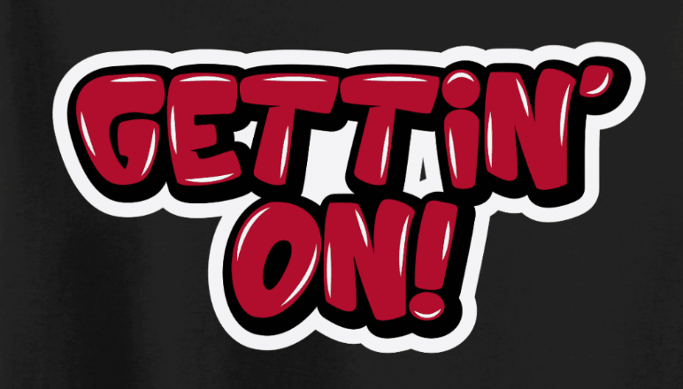 "Gettin' On" Tee - Newfoundland Graffiti Collection - Newfineseplease.ca
