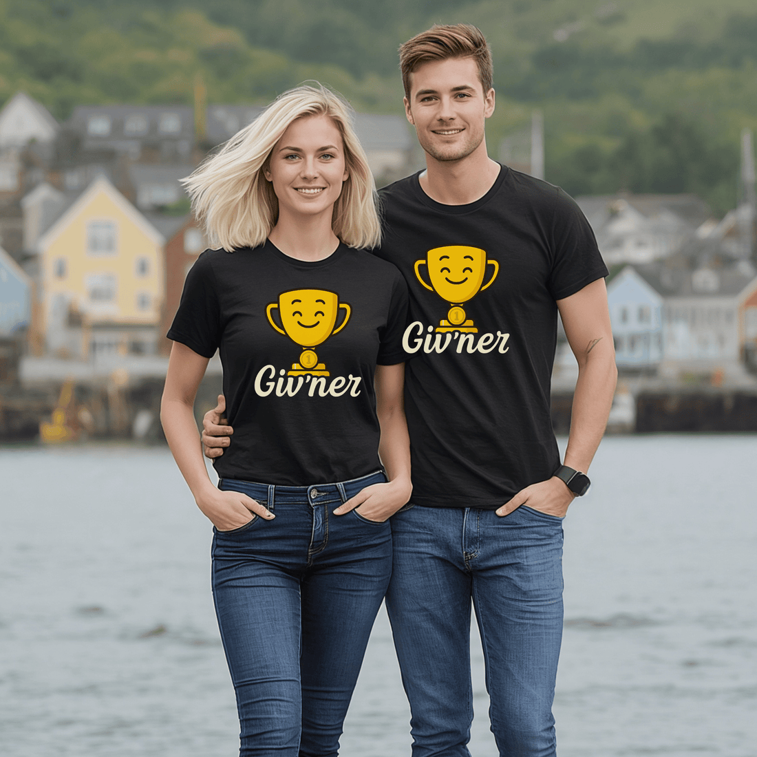 Giv'ner Trophy T-Shirt - Newfinese Please