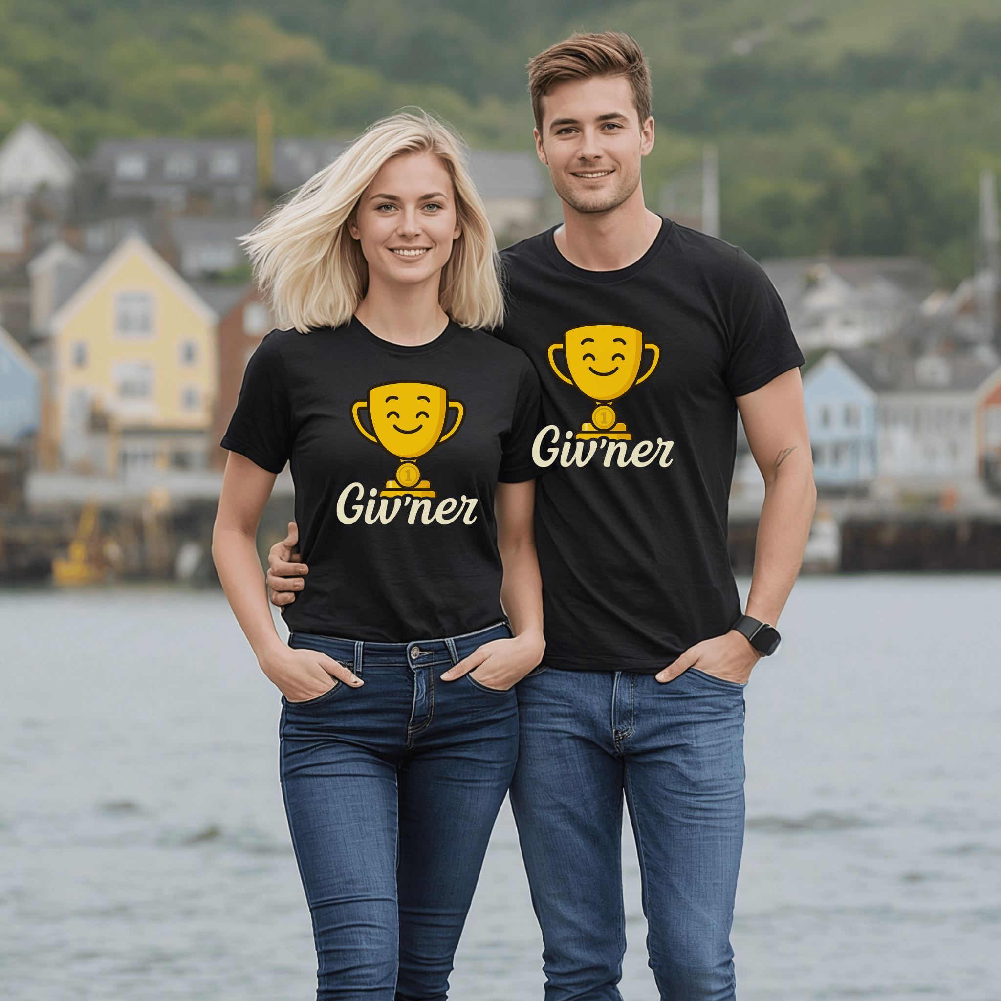 Giv'ner Trophy T-Shirt - Newfinese Please