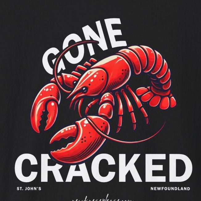 "Gone Cracked" T-Shirt - Newfinese Please