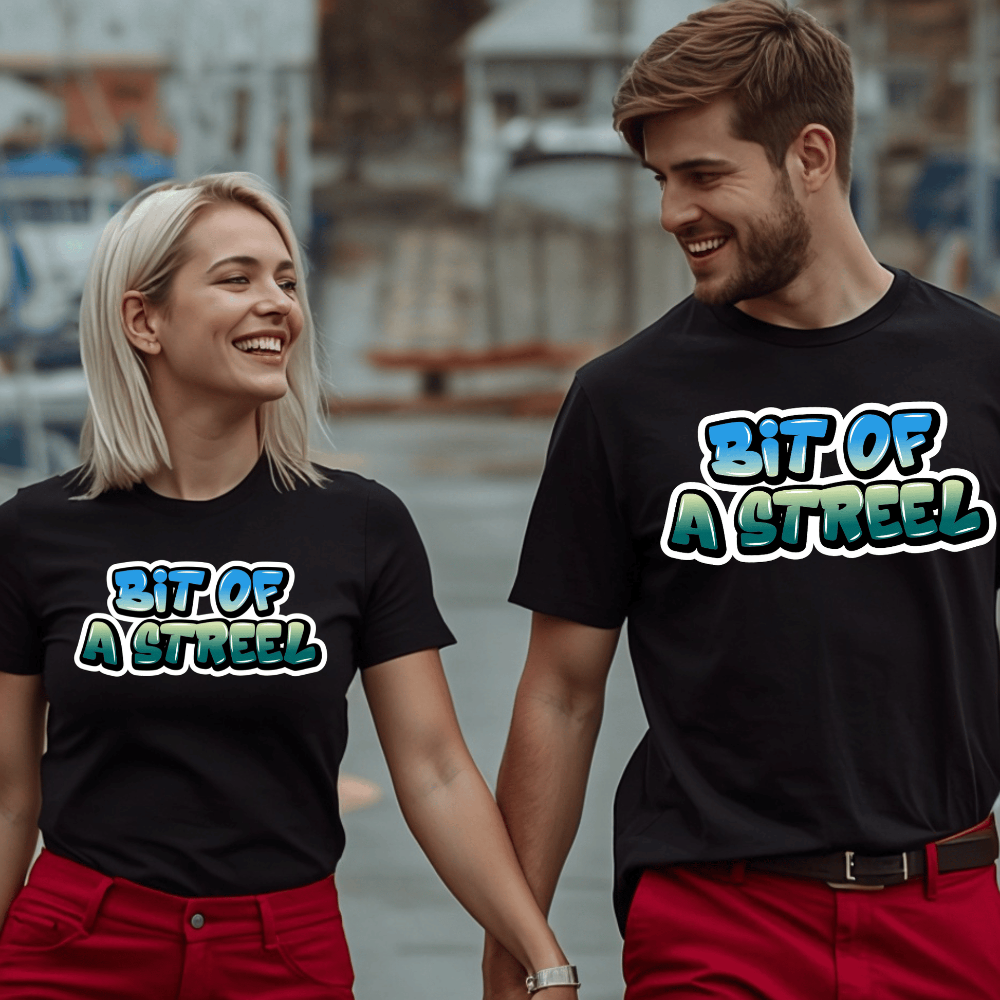 Graffiti "A Bit of a Streel" T-Shirt - Newfinese Please