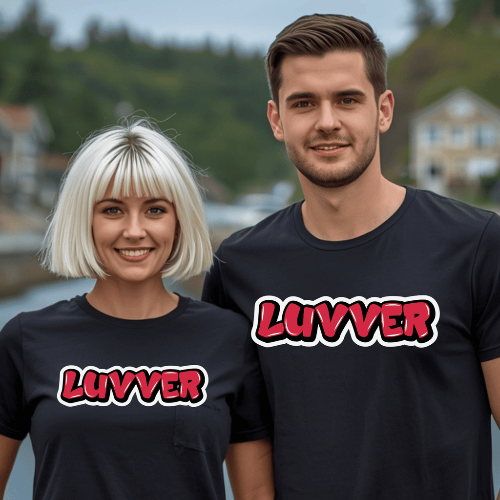 Graffiti Luvver T-Shirt - Newfinese Please