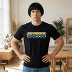 Graffiti Skipper T-Shirt - Newfinese Please