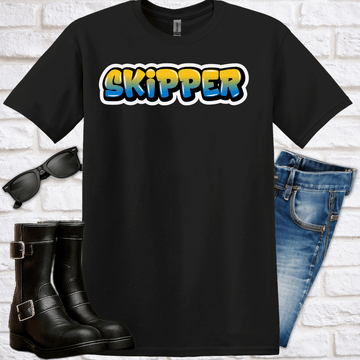 Graffiti Skipper T-Shirt - Newfinese Please