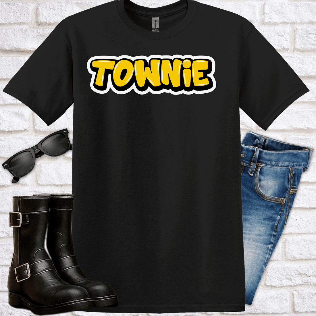 Graffiti Townie Tee - Newfinese Please