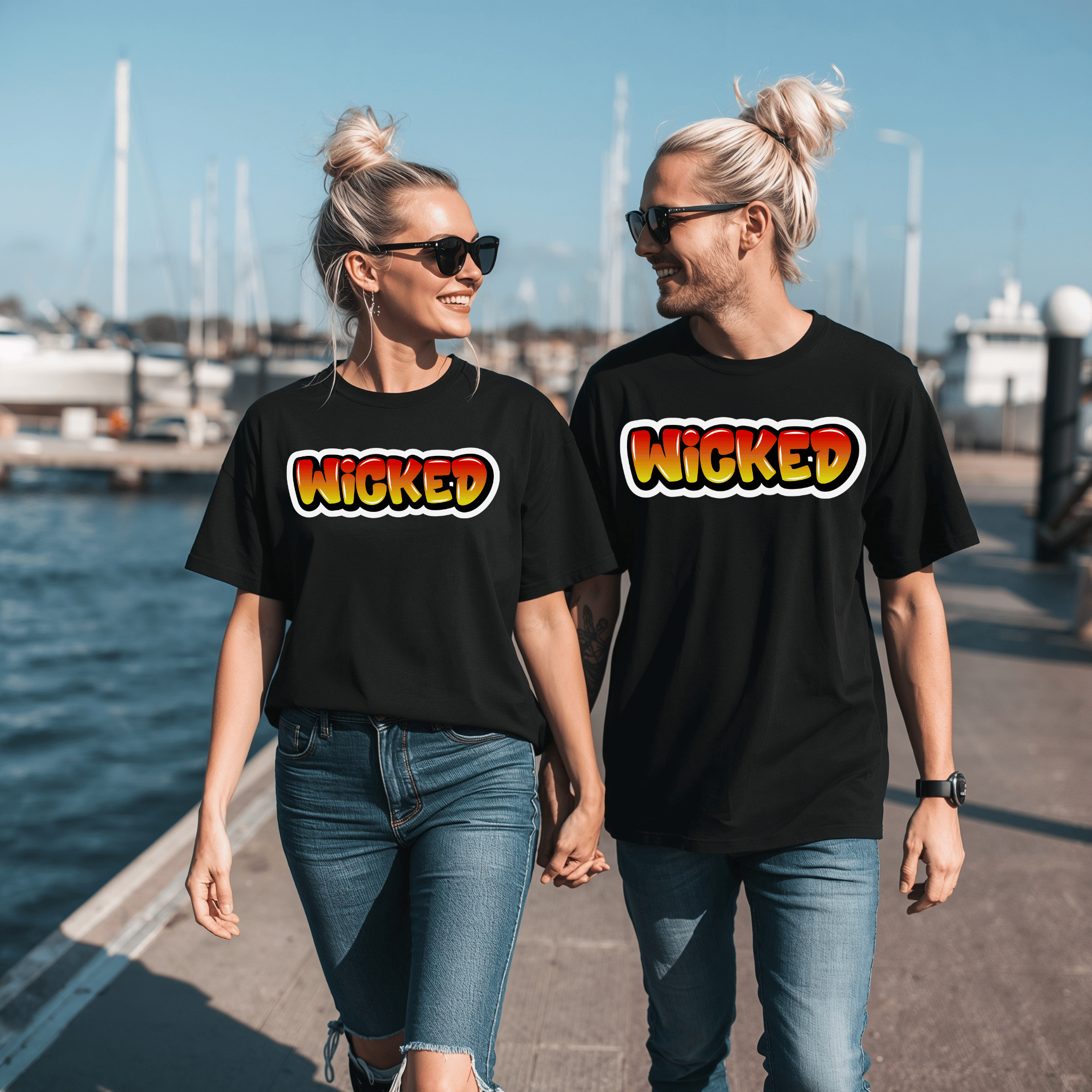 Graffiti Wicked T-Shirt - Newfinese Please