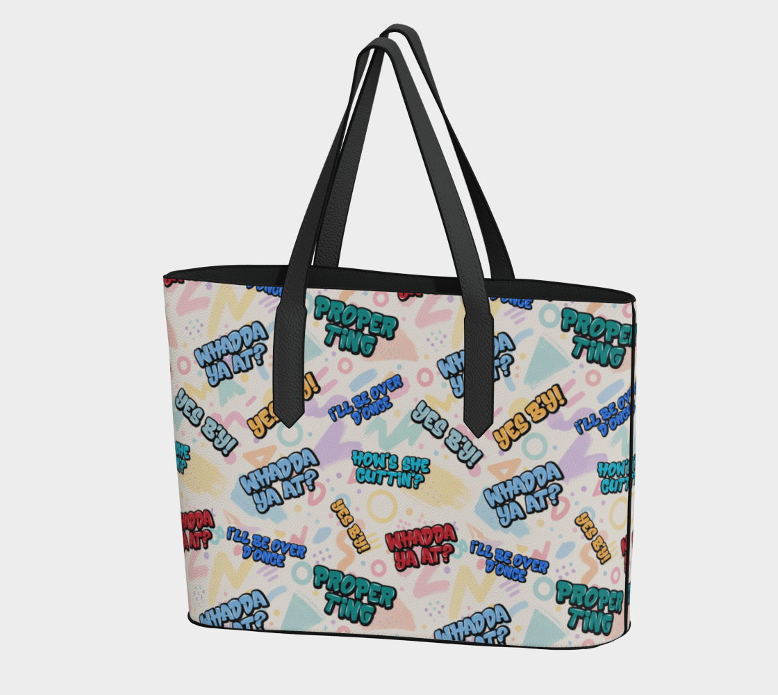 greetings_graffiti_newfinese_tote - Newfineseplease.ca