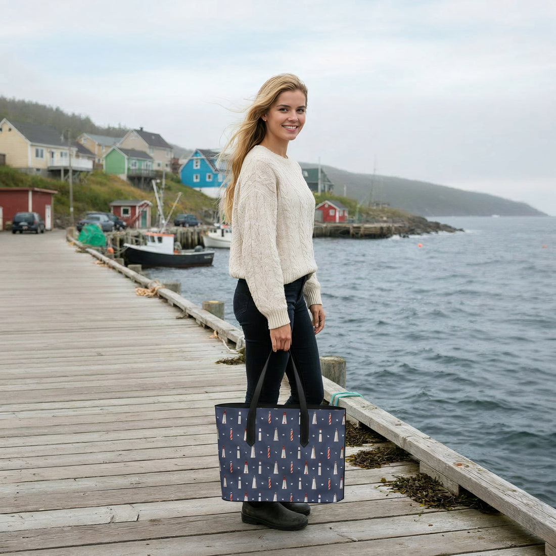 Guiding Light Tote - Newfinese Please