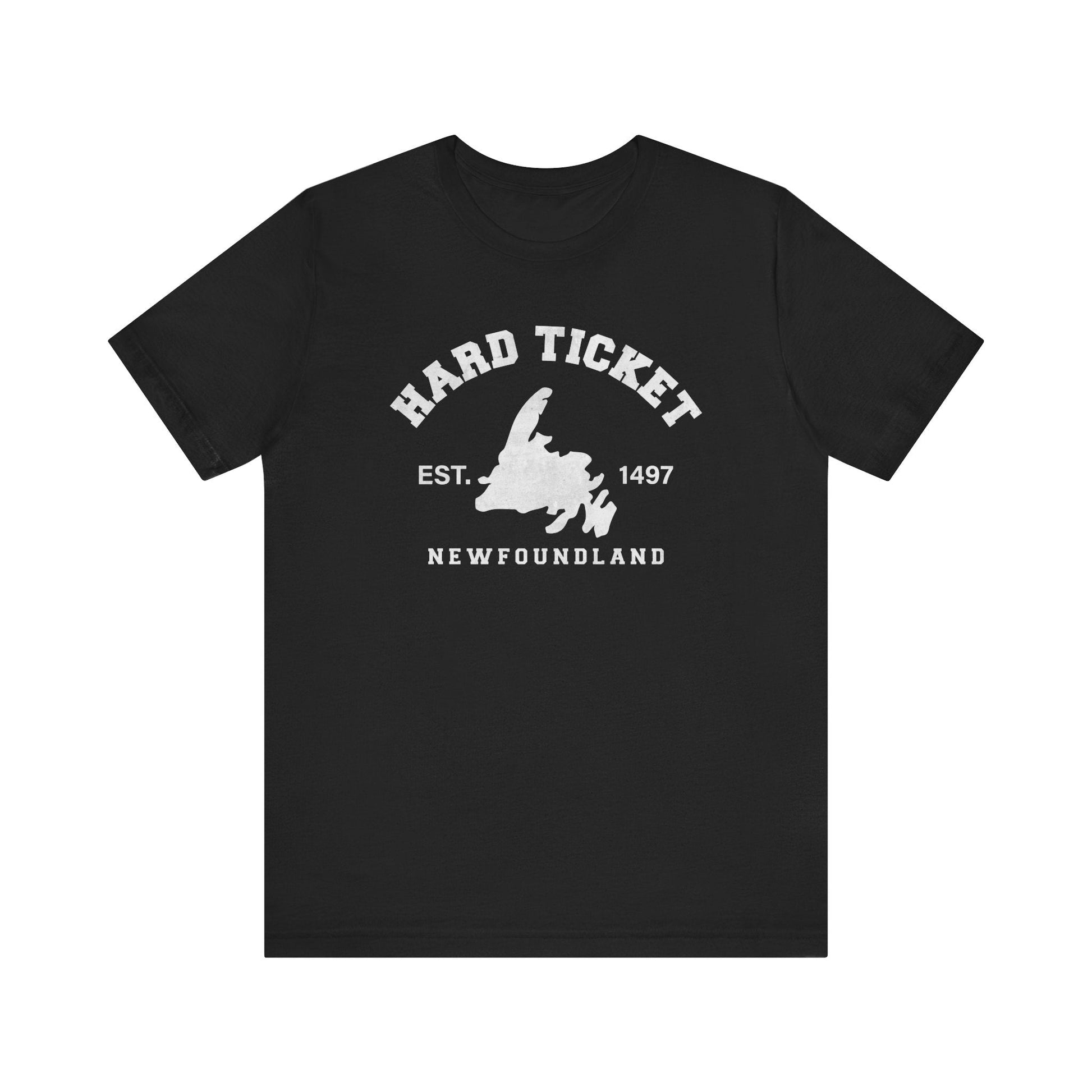 "Hard Ticket" Map T-Shirt - Newfinese Please