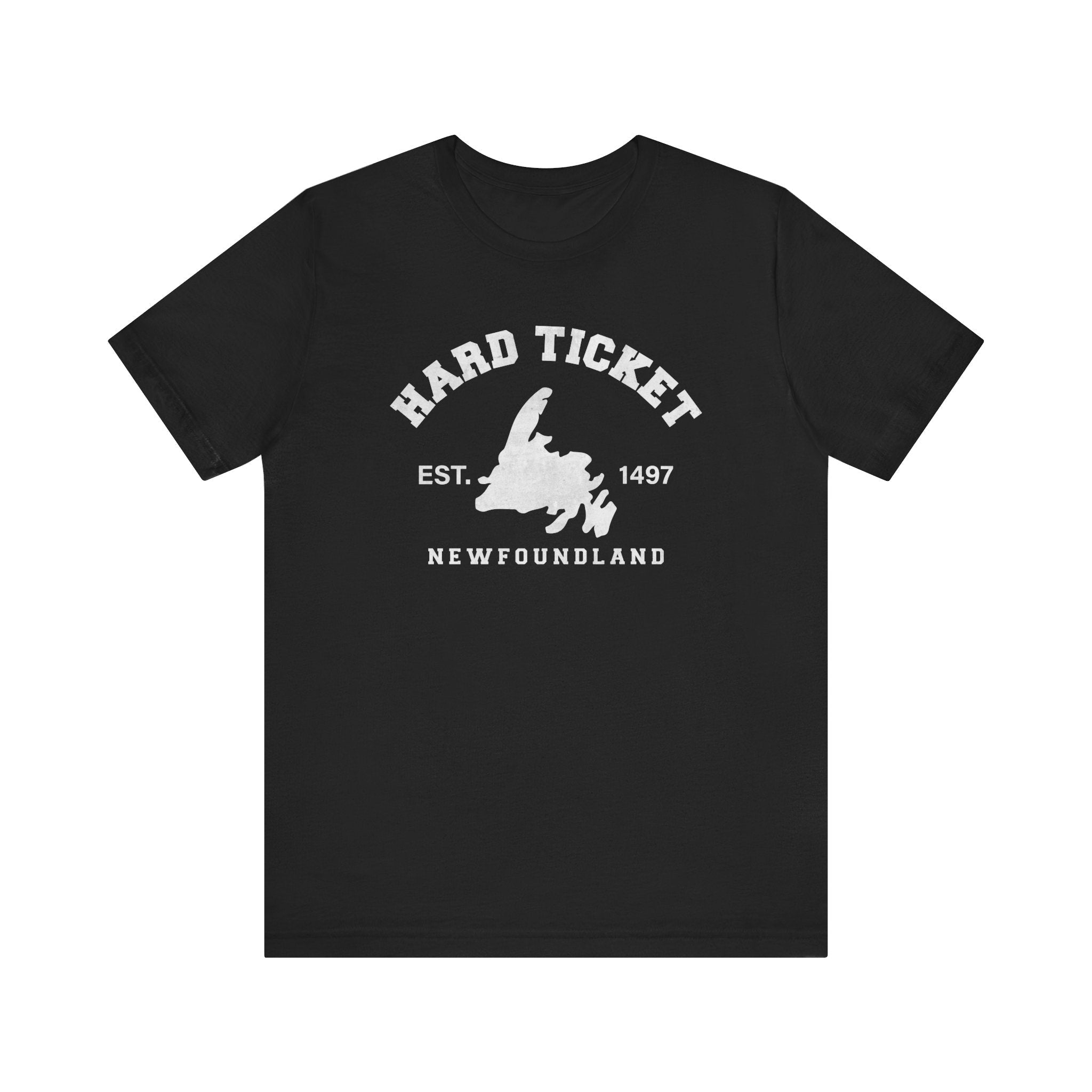 "Hard Ticket" Map T-Shirt - Newfinese Please