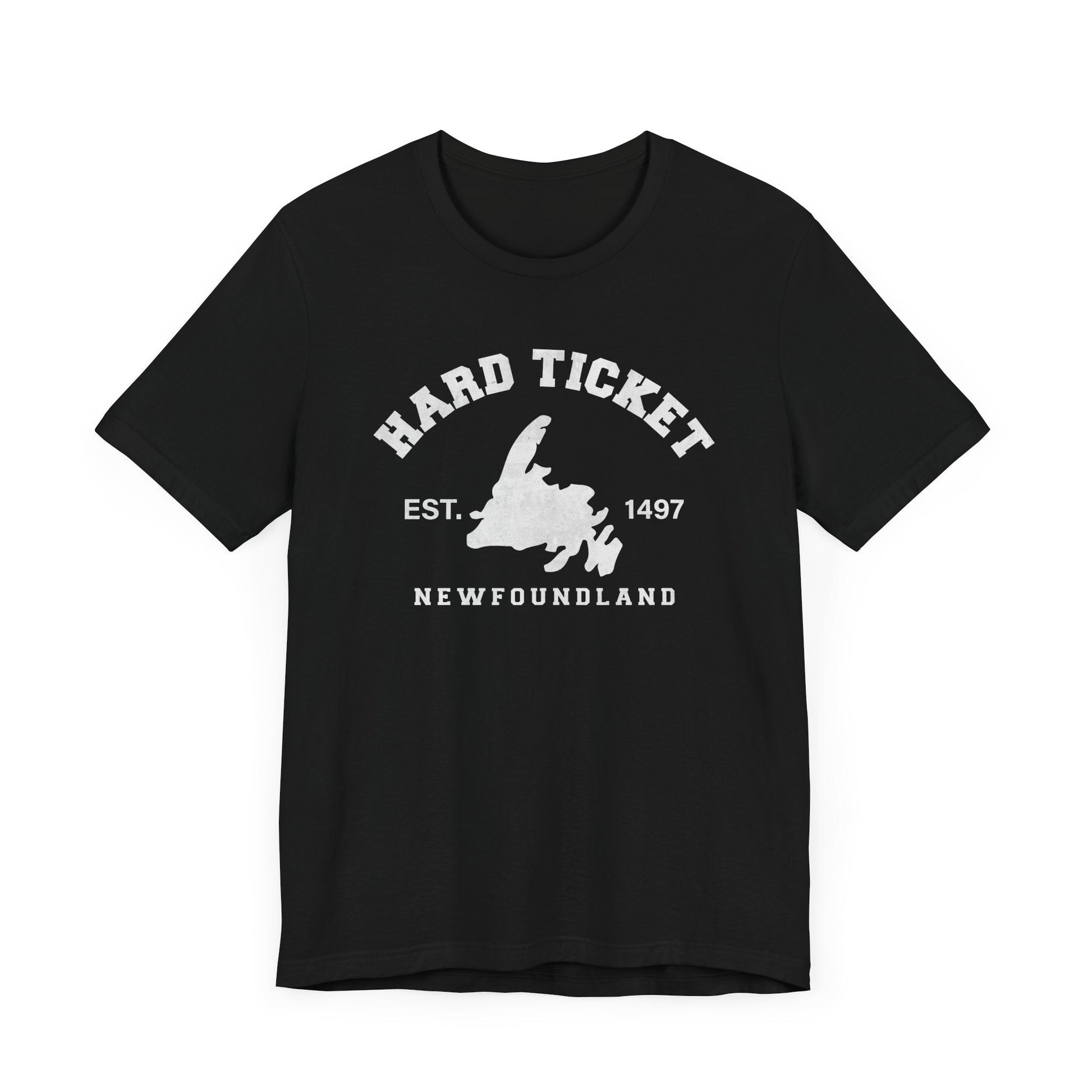 "Hard Ticket" Map T-Shirt - Newfinese Please