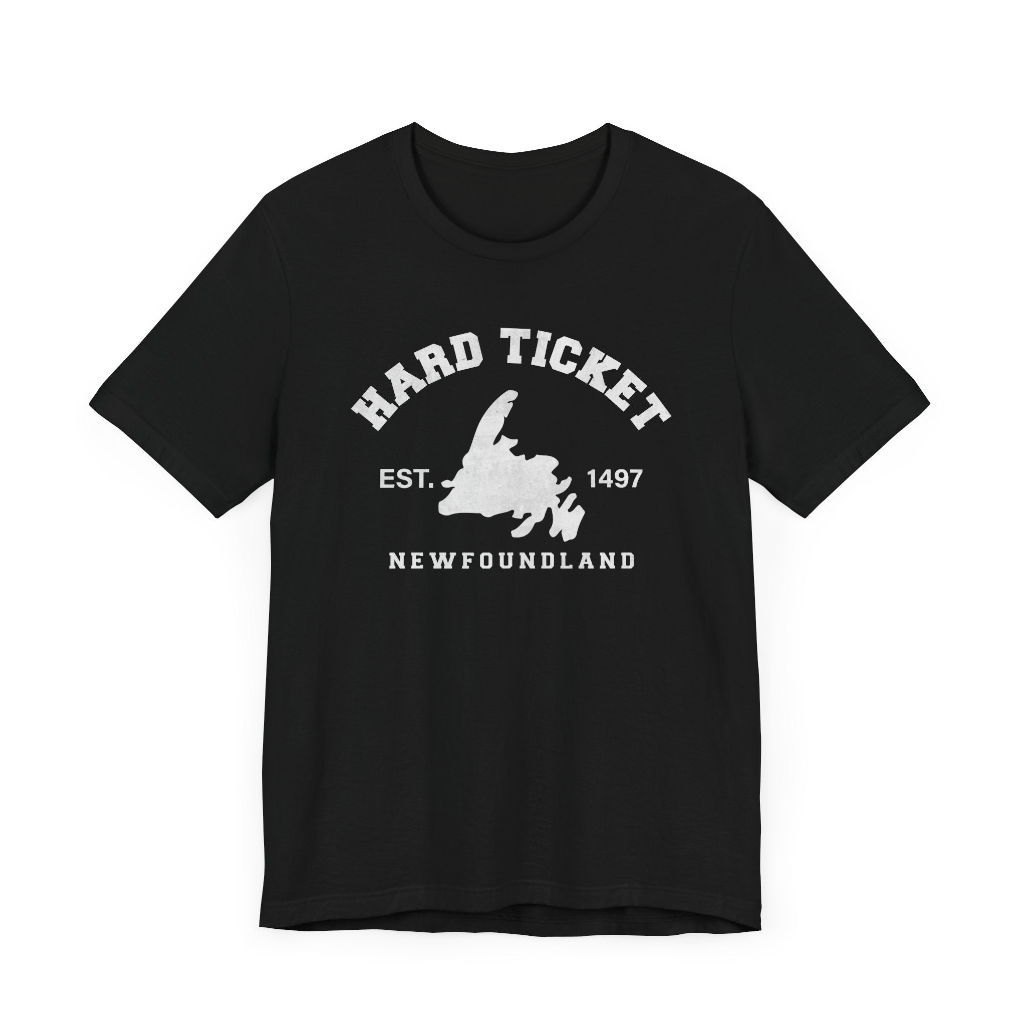 "Hard Ticket" Map T-Shirt - Newfinese Please