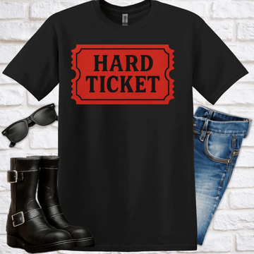 "Hard Ticket" T-Shirt - Newfinese Please