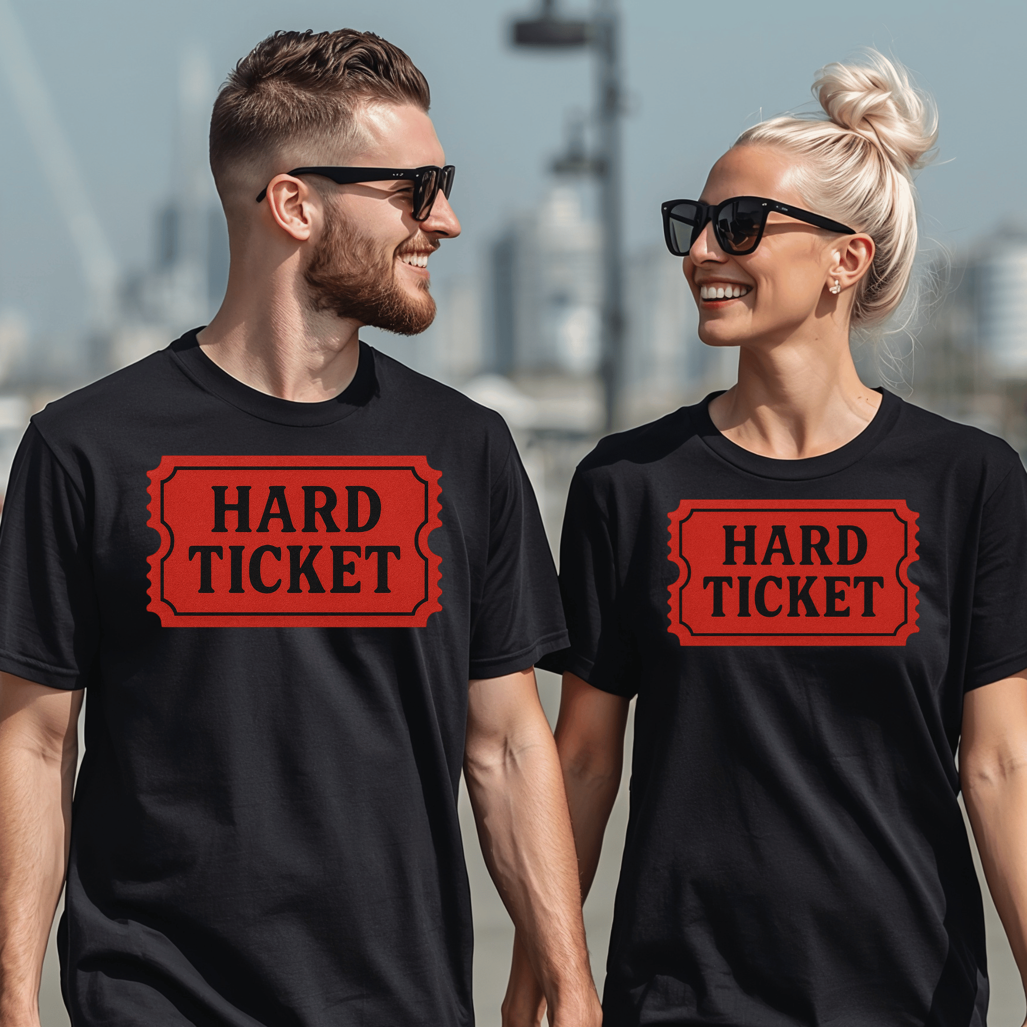 "Hard Ticket" T-Shirt - Newfinese Please