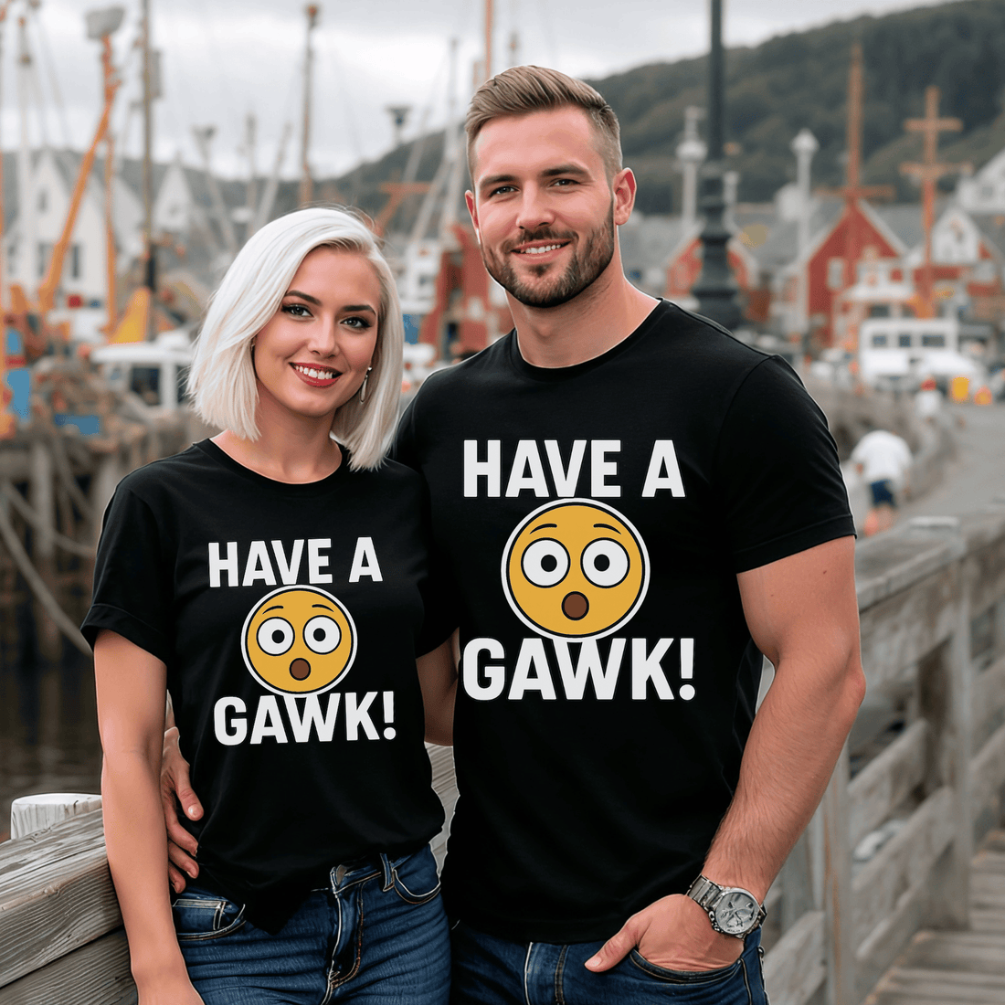 "Have a Gawk" T-Shirt - Newfinese Please