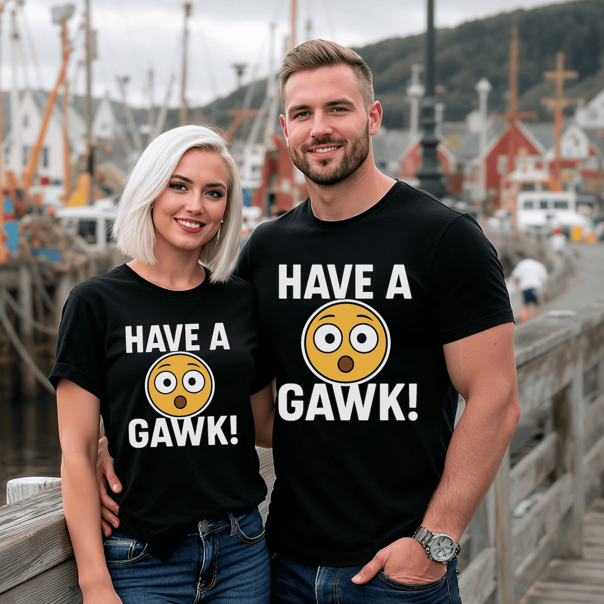 "Have a Gawk" T-Shirt - Newfinese Please